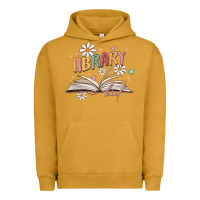 Pigment Peanut Butter library kid Urban Hoodie - MaliasSmallBusiness