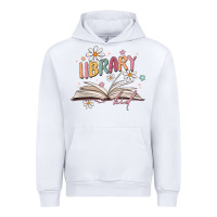 White library kid Urban Hoodie - MaliasSmallBusiness