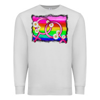 Dove Grey lgbtq gender lesbian symbol Premium Sweatshirt - HRA Design Shop