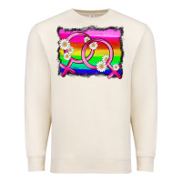 Sandshell lgbtq gender lesbian symbol Premium Sweatshirt - HRA Design Shop