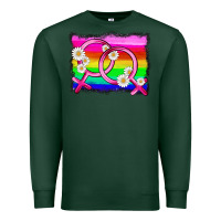 Sports Green lgbtq gender lesbian symbol Premium Sweatshirt - HRA Design Shop