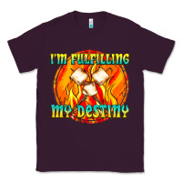Plum i m fulfilling my destiny Classic Tee - texasbilliewilder