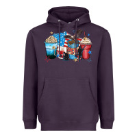 Plum usa coffee cups Heavyweight Hoodie - Zillion Design Studio