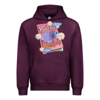 Mauve Wine bookish passport Urban Hoodie - MaliasSmallBusiness