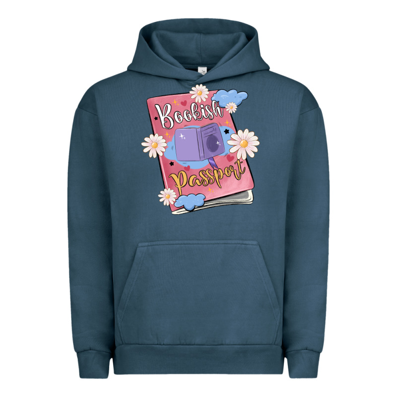 Bookish Passport Urban Hoodie by MaliasSmallBusiness | Teevron