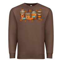 Chestnut Fall Coffee Drink Premium Sweatshirt - RacoonDesign
