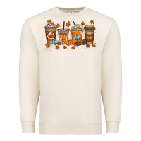 Sandshell Fall Coffee Drink Premium Sweatshirt - RacoonDesign