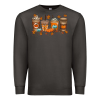 Smoke Fall Coffee Drink Premium Sweatshirt - RacoonDesign