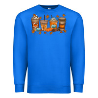 True Royal Fall Coffee Drink Premium Sweatshirt - RacoonDesign