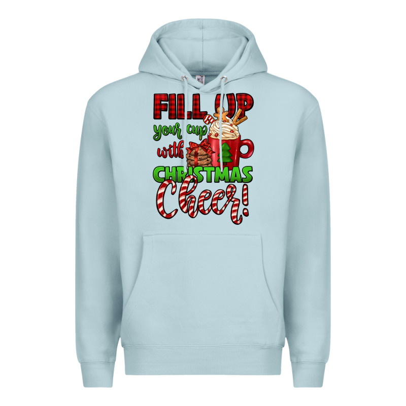 Fill Up Your Cup With Christmas Cheer Premium Hoodie by Jasminsmagicworld | Teevron
