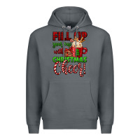 Rock fill up your cup with christmas cheer Premium Hoodie - Jasminsmagicworld