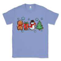 Colony Blue christmas gingerbread cookies Classic Tee - Zillion Design Studio