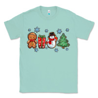Seafoam christmas gingerbread cookies Classic Tee - Zillion Design Studio