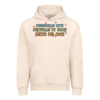 Sandshell physically here mentally at home with my dog Urban Hoodie - MaliasSmallBusiness