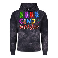 Cloud Black candy monster with jelly bear Vintage Hoodie - AdoDesignShop
