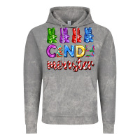 Cloud Rock candy monster with jelly bear Vintage Hoodie - AdoDesignShop