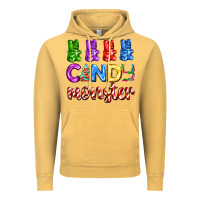 Vintage Mustard candy monster with jelly bear Vintage Hoodie - AdoDesignShop