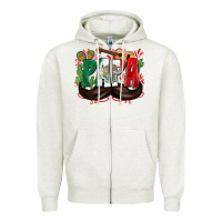 Papa Mexico Zipper Hoodie | Teevron