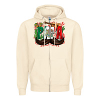 Sandshell papa mexico Zipper Hoodie - Zillion Design Studio