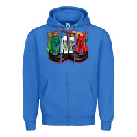 True Royal papa mexico Zipper Hoodie - Zillion Design Studio