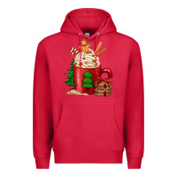 Cardinal Christmas coffee Premium Hoodie - Jasminsmagicworld