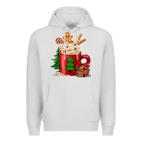 Dove Grey Christmas coffee Premium Hoodie - Jasminsmagicworld