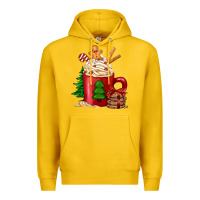 Lemon Christmas coffee Premium Hoodie - Jasminsmagicworld