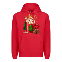Red Christmas coffee Premium Hoodie - Jasminsmagicworld