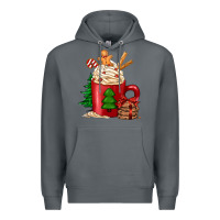 Rock Christmas coffee Premium Hoodie - Jasminsmagicworld