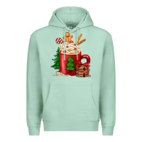 Seafoam Christmas coffee Premium Hoodie - Jasminsmagicworld