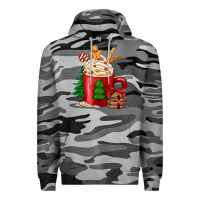 Slate Camo Christmas coffee Premium Hoodie - Jasminsmagicworld
