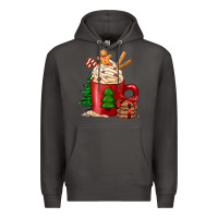 Smoke Christmas coffee Premium Hoodie - Jasminsmagicworld