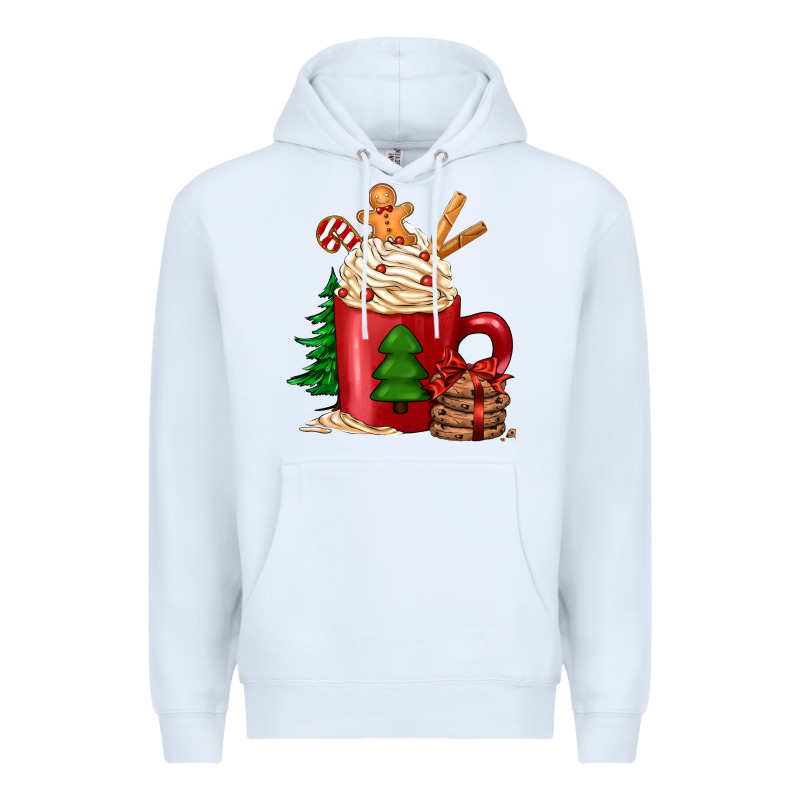 Christmas Coffee Premium Hoodie by Jasminsmagicworld | Teevron