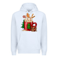 White Christmas coffee Premium Hoodie - Jasminsmagicworld