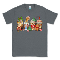 Charcoal Heather christmas gingerbread coffee cups Classic Tee - Zillion Design Studio