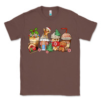 Chestnut christmas gingerbread coffee cups Classic Tee - Zillion Design Studio