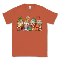 Copper christmas gingerbread coffee cups Classic Tee - Zillion Design Studio