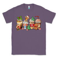 Lavender christmas gingerbread coffee cups Classic Tee - Zillion Design Studio