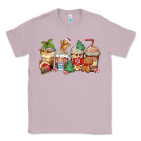 Lilac christmas gingerbread coffee cups Classic Tee - Zillion Design Studio