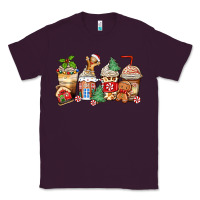 Christmas Gingerbread Coffee Cups Classic Tee | Teevron