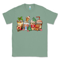 Sage christmas gingerbread coffee cups Classic Tee - Zillion Design Studio