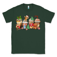 Sports Green christmas gingerbread coffee cups Classic Tee - Zillion Design Studio