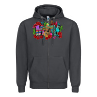Smoke mom mexico Zipper Hoodie - Zillion Design Studio