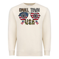 Sandshell small town usa Premium Sweatshirt - CowhideDigitalArt
