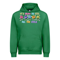Emerald it's okay to feel all the feels Urban Hoodie - MaliasSmallBusiness