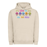 Pigment French Oak it's okay to feel all the feels Urban Hoodie - MaliasSmallBusiness