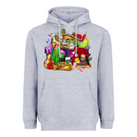 Heather Grey mexican gnomes truck Heavyweight Hoodie - CTS Tumbler Store