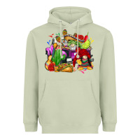 Matcha mexican gnomes truck Heavyweight Hoodie - CTS Tumbler Store