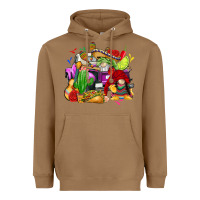 Toasted Coconut mexican gnomes truck Heavyweight Hoodie - CTS Tumbler Store