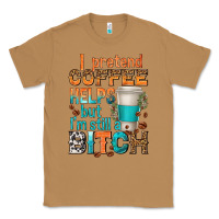 Toasted Coconut i pretend coffee helps but im stil a bitch Classic Tee - texasbilliewilder